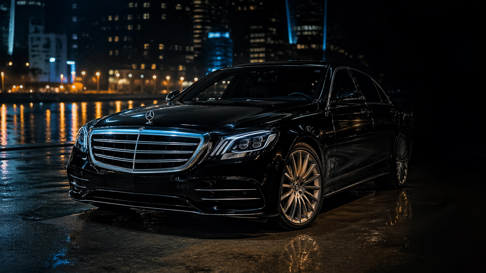 Mercedes Classe S — Chauffeur privé VTC Toulouse